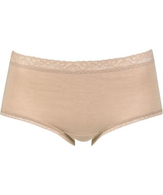 Wing ショーツ　【デイリーフィットやわらかコットン】　ここちよいフィット感　はきこみ丈ふつう　EC2300　ウイング／ワコール ブラウン