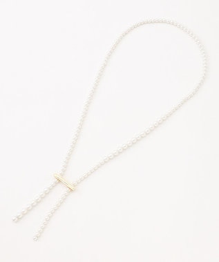 TOCCA RANDOM PEARL LARIAT NECKLACE ネックレス ゴールド系