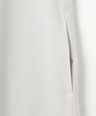 J.PRESS LADIES L 【洗える】ノルディス2wayジョーゼット レース袖 ワンピース ライトグレー系