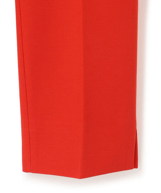 JOSEPH バイストレッチトワル　クロップドトラウザーズ Crimson