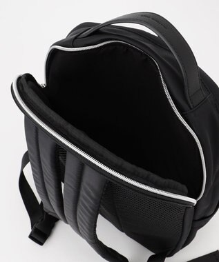 LA BAGAGERIE 【maison vert】 【多収納】タックポケットリュック ブラック