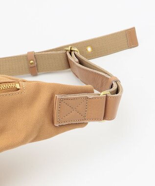 UNBILLION Otias 8号キャンバスシュリンクレザーウエストボディ ベージュ