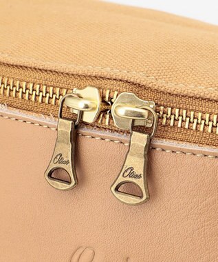 UNBILLION Otias 8号キャンバスシュリンクレザーウエストボディ ベージュ