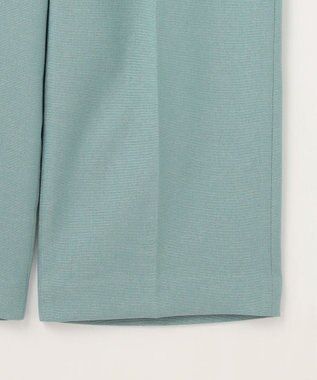 自由区 【カタログ掲載・ご好評につき新色追加・セットアップ対応】リネンライクシンセティックワイドストレート パンツ ライトブルー