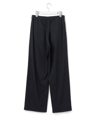 23区 【洗える】リネンヴィスコースストレッチ マリンパンツ ネイビー系