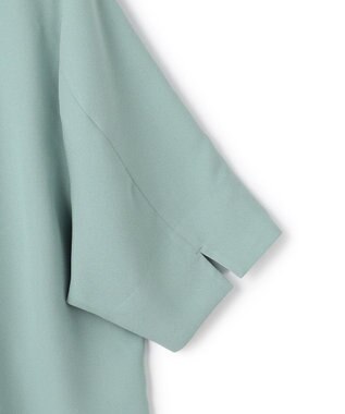 ICB 【先行予約】 FluidBackSatin ハーフスリーブジャケット ダークセージ