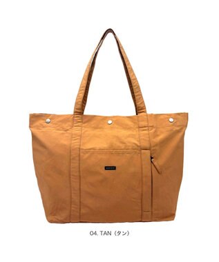 ROOTOTE 3648【撥水・軽量 キャリーオンバッグ】SC.グランデ.3ボタン-A 04：タン