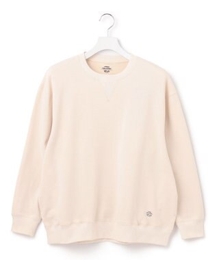 J.PRESS YORK STREET 【UNISEX】裏毛クルーネックトレーナー アイボリー系