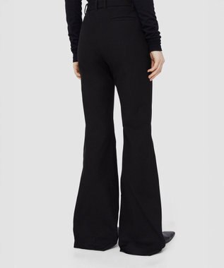 JOSEPH 【FOUNDATIONS】ギャバジンストレッチ フィットフレアートラウザーズ Black