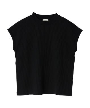 earth music&ecology フレンチスリーブリブプルオーバー