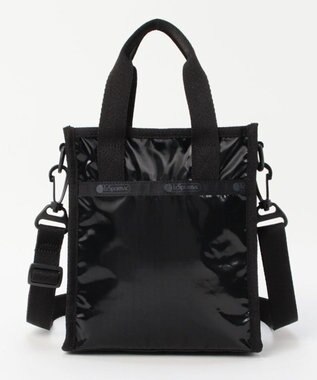LeSportsac MINI N/S TOTE/ブラックシャイン ブラックシャイン