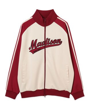 WEGO 【ユニセックス着用ITEM】ラグランライントラックジャケット ワイン