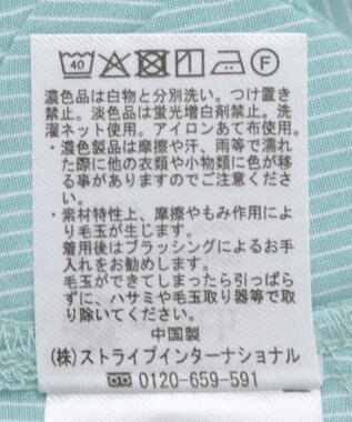 earth music&ecology ＴＲキュプラドロストシャツ Stripe Green