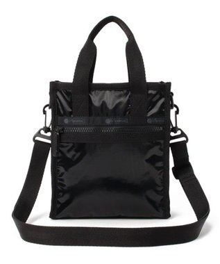 LeSportsac MINI N/S TOTE/ブラックシャイン ブラックシャイン