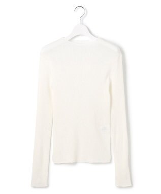 23区 【GOLD LABEL】コットンリネンシアー ニット