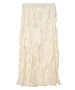 CRAFT STANDARD BOUTIQUE ワッシャープリーツスカート Off White