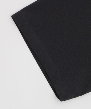 WEGO クレープオープンカラーシャツ（SS） ブラック中濃色