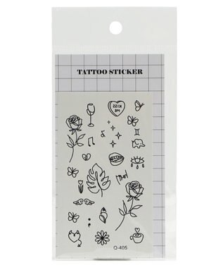 WEGO セットタトゥーシールC 柄1