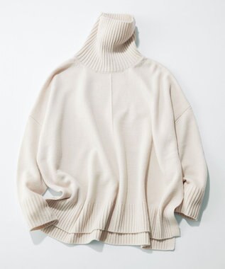 UNFILO 【洗える】マイニチカラー ニット ホワイト系