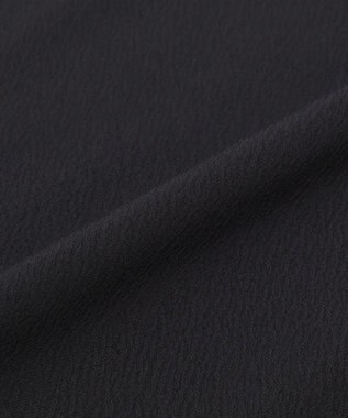 WEGO クレープオープンカラーシャツ（SS） ブラック中濃色