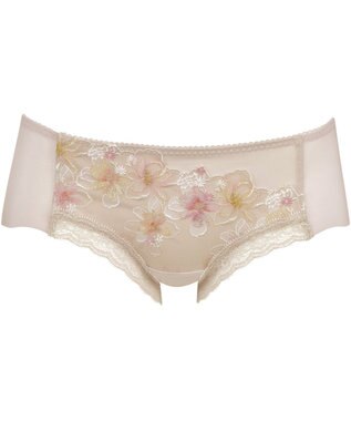 WACOAL ボーイレングス ショーツ 【ハグするブラ】 BRB498とペア はきこみ丈あさめ 全方向ストレッチ(バック) レディース PRA698 /ワコール ベージュ