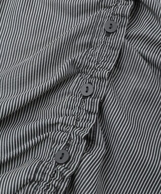 YECCA VECCA ドロストデザインギャザーシャツ Camel