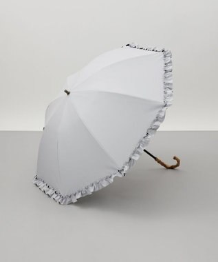 AURORA 【WEB・直営店限定】フリル晴雨兼用傘（1段スライドショート）