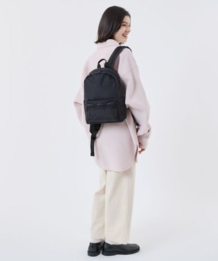 LeSportsac SM EVERYDAY BACKPACK/リサイクルドブラックJP リサイクルドブラックJP