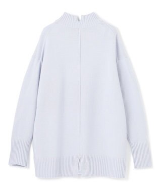 UNFILO ハイネックチュニック アイスブルー