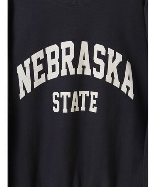 AMERICAN HOLIC ＮＥＢＲＡＳＫＡロゴプリントスウェット① Charcoal Gray