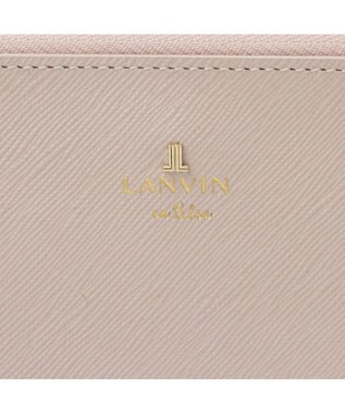 LANVIN en Bleu リュクサンブール Lファスナー長財布 ペールピンク
