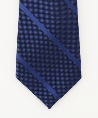 J.PRESS MEN ジオメトリック ストライプネクタイ ネイビー系1