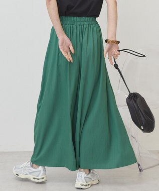 AMERICAN HOLIC 【選べる丈】ギャザースカーチョ【WEB限定カラー有り】 Green