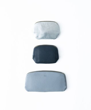 FOLNA RD ロング天溝がま口 財布 ブラック