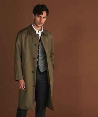 GOTAIRIKU 【家庭洗濯可能】イタリア糸 ハイゲージ ベスト ネイビー系8