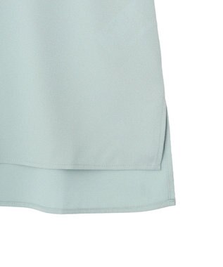 YECCA VECCA 2wayストライプリボンブラウス Mint