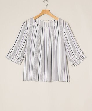 ONWARD Reuse Park 【any SiS】ブラウス秋冬 ネイビー