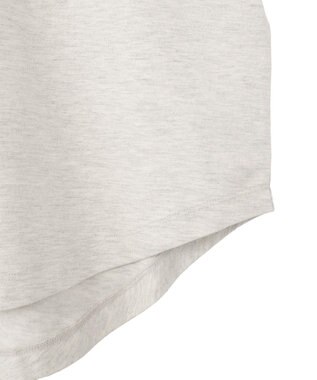 AMERICAN HOLIC PORTLAND裾ラウンドTシャツ Oatmeal