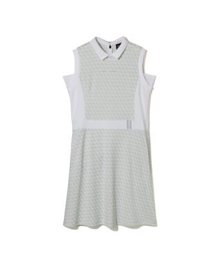 ZERO HALLIBURTON モノグラム柄ノースリーブワンピース ZHG-W6S7b 85221 ホワイト