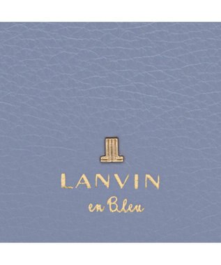 LANVIN en Bleu メラニー 二つ折りBOX財布 ペールブルー