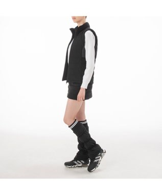 ZERO HALLIBURTON 【雑誌掲載】 ハイブリッドパデットベスト 82756 撥水 保温 裏起毛 ゴルフ ZHG-W15b ブラック