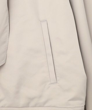 ICB 【2WAY】 ダルグロッシーサテン ボウタイ付きブルゾン トープ