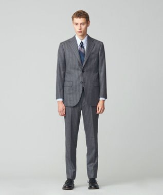 J.PRESS MEN 【WILLIAM HALSTED】ヘリテージフランネル スーツ ライトグレー系2