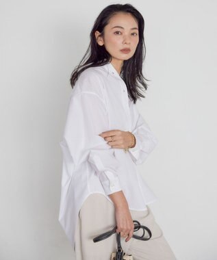 AMERICAN HOLIC イージーケアブロードシャツ Off White