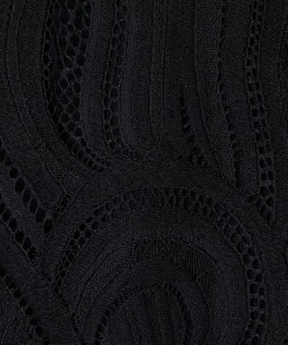 JOSEPH レース&ニット　ショートスリーブニット Black