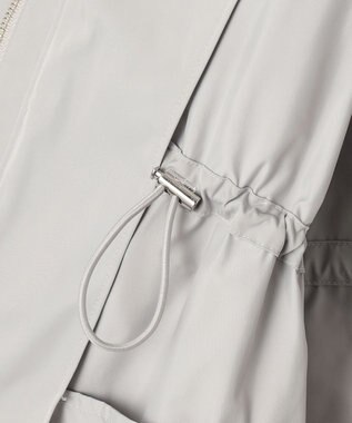 ICB メモリーツイル フーデットコート トープ系