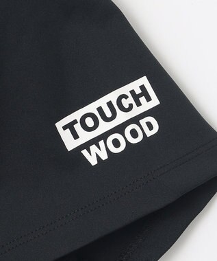 PW CIRCULUS 【WOMEN】【ストレッチ / UVケア】ロゴ モックネック シャツ ゴルフウェア レディース ブラック