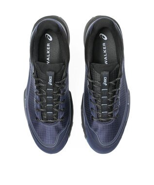 ASICS WALKING フィールドウォーカー GORE-TEX防水 3E相当 ネイビーブルー×ライトブルー