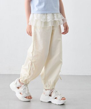 ANY KIDS 【洗濯機可能/吸汗速乾】ドライタッチ カーゴパンツ