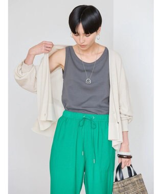 AMERICAN HOLIC ＵＶカットショートニットカーディガン Light Gray